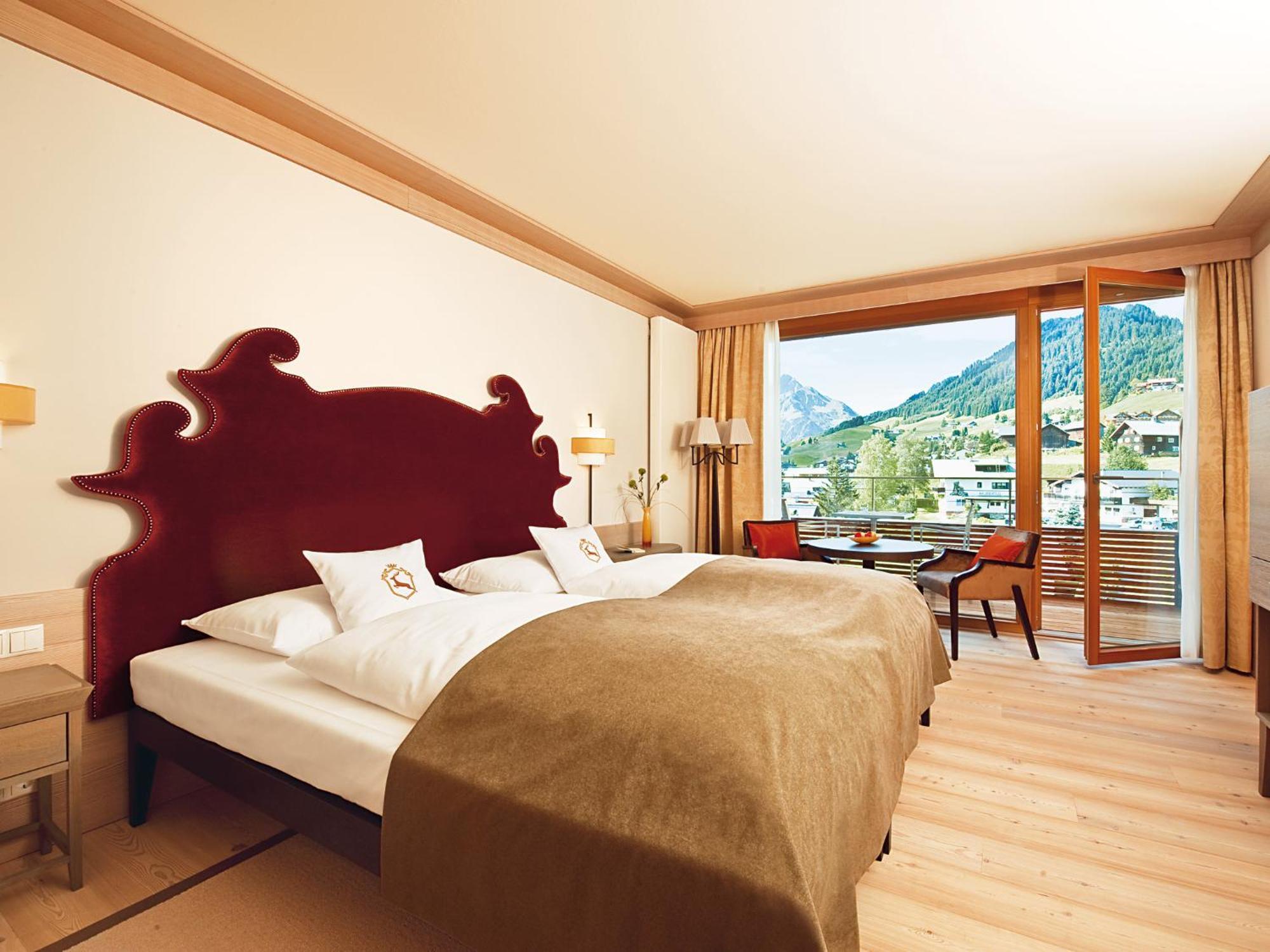 A-Rosa Ifen Hotel Kleinwalsertal Hirschegg  Bilik gambar A typical room at the Hotel Axelmannstein